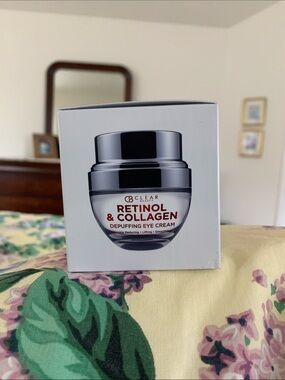 Retinol & Collagen Depuffing Eye Cream - White